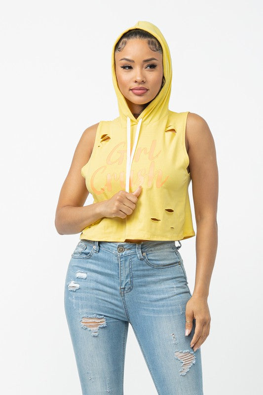 Alexcia Yellow Tank Top