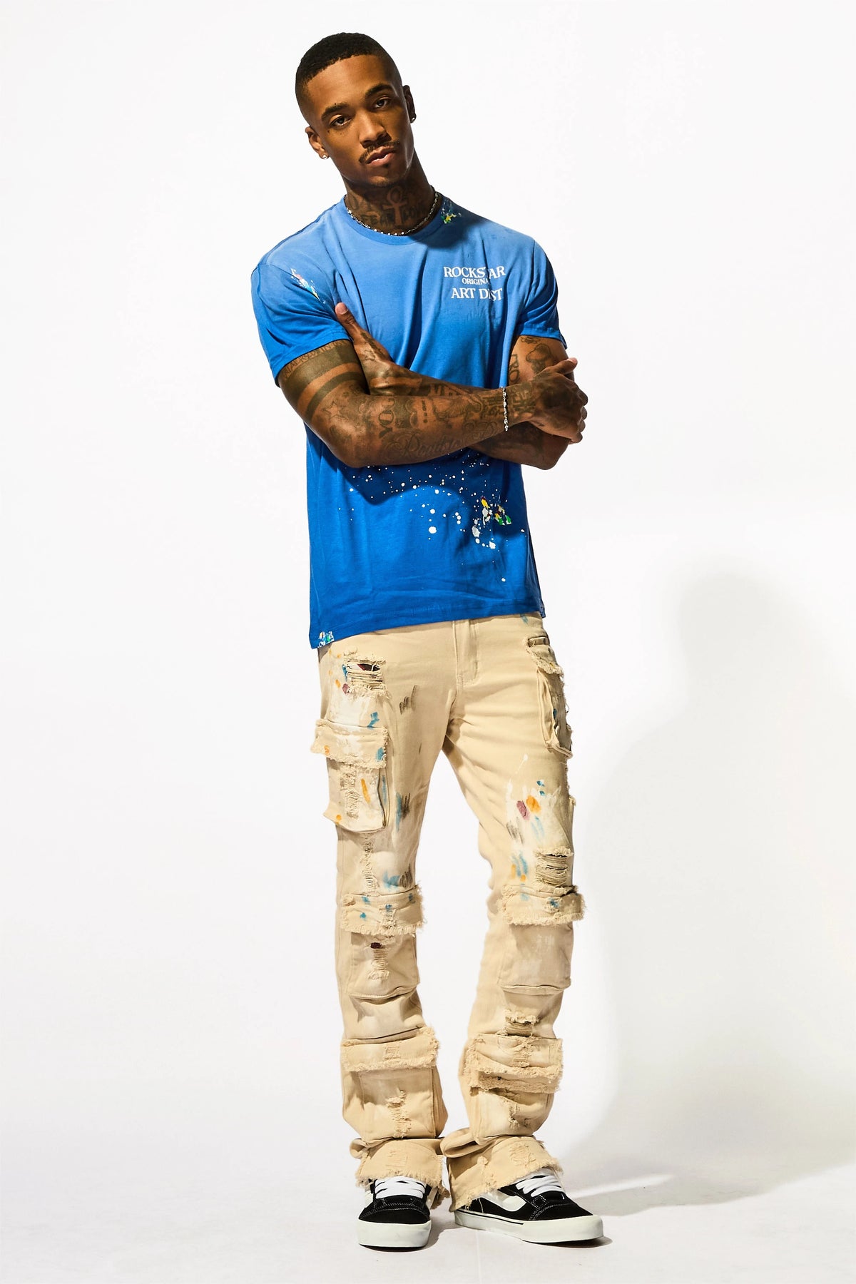 Palmer Royal Blue Graphic T-Shirt