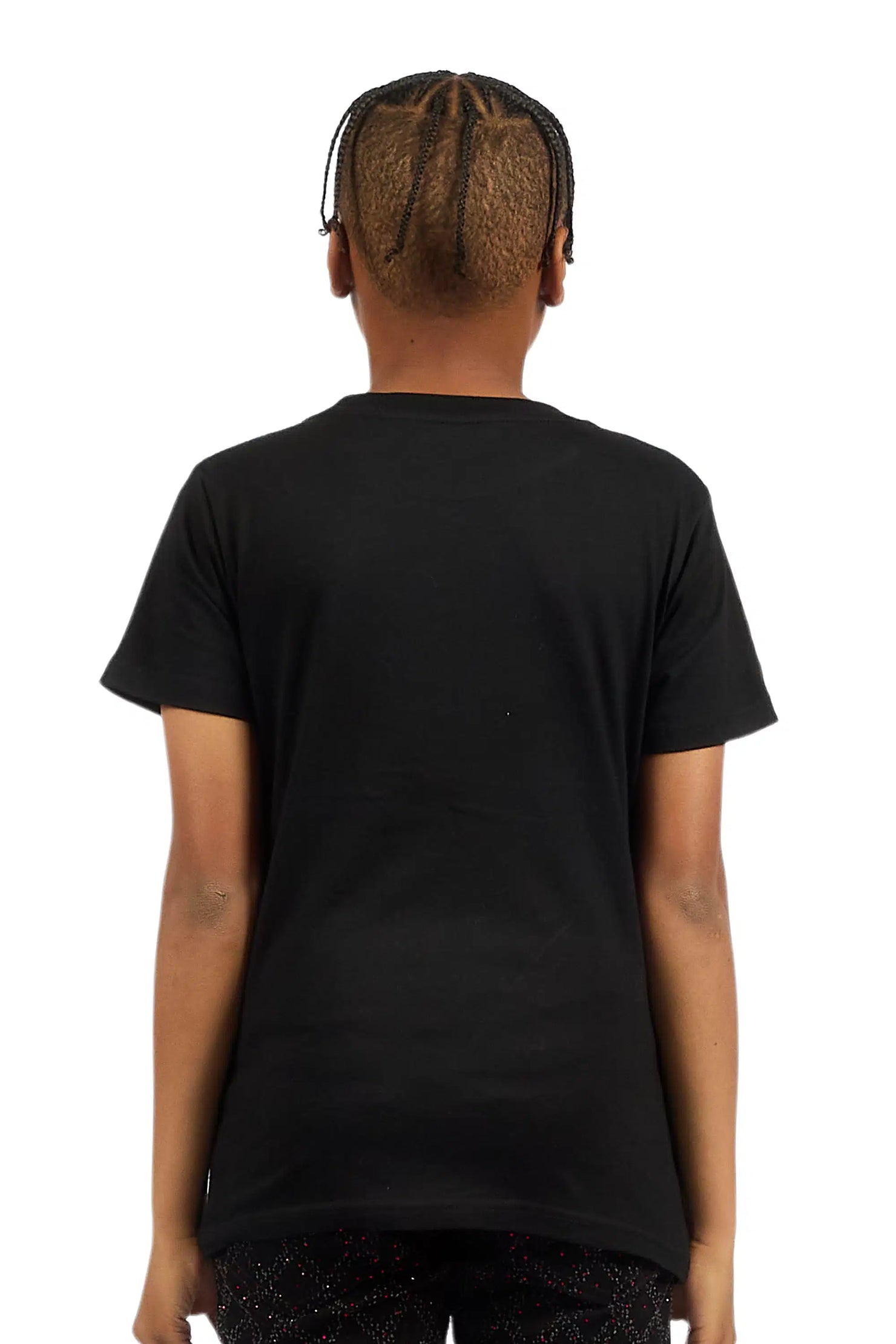 Boys Dreamer Black Graphic T-Shirt