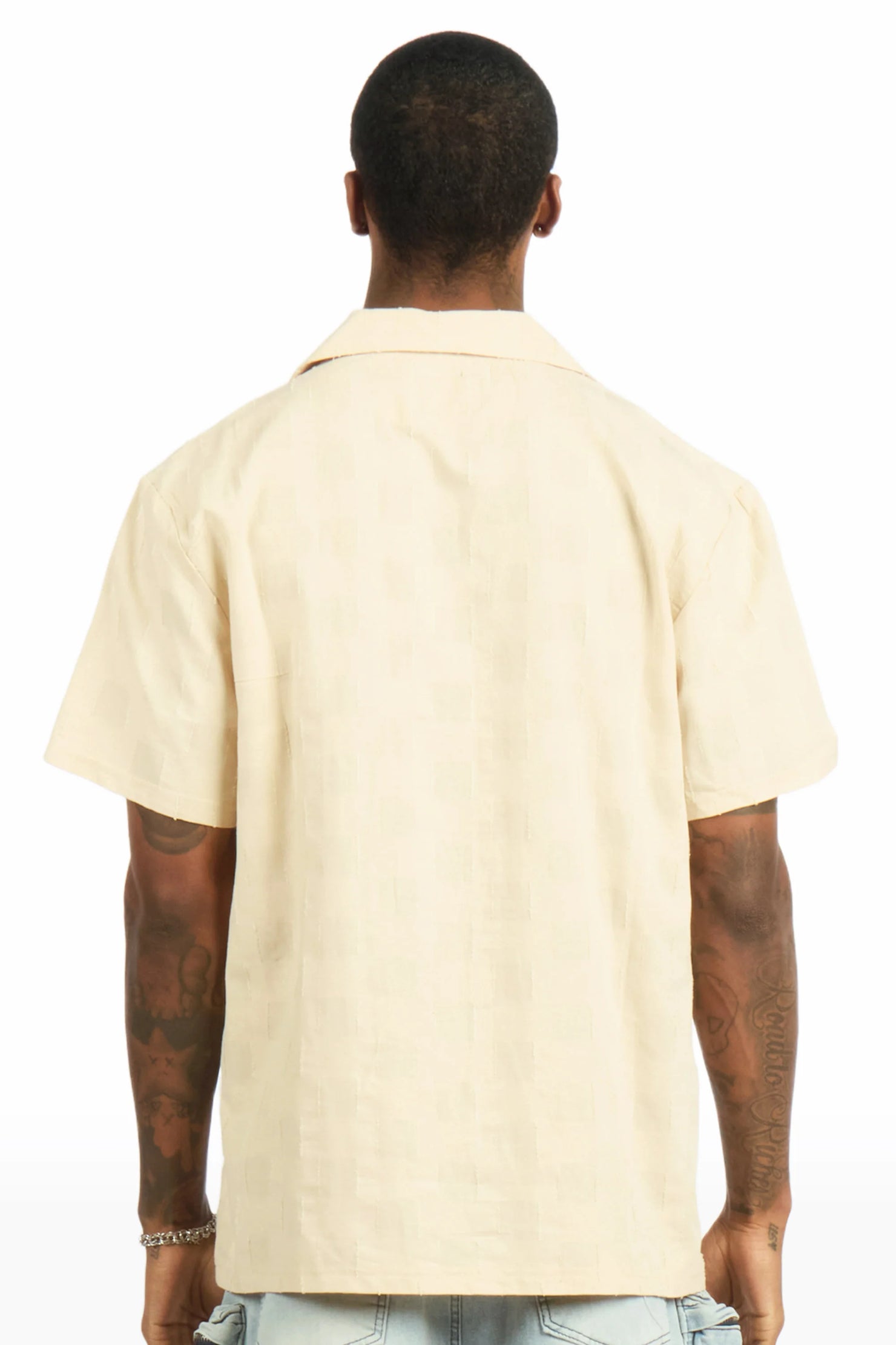Payne Beige Button Down Shirt