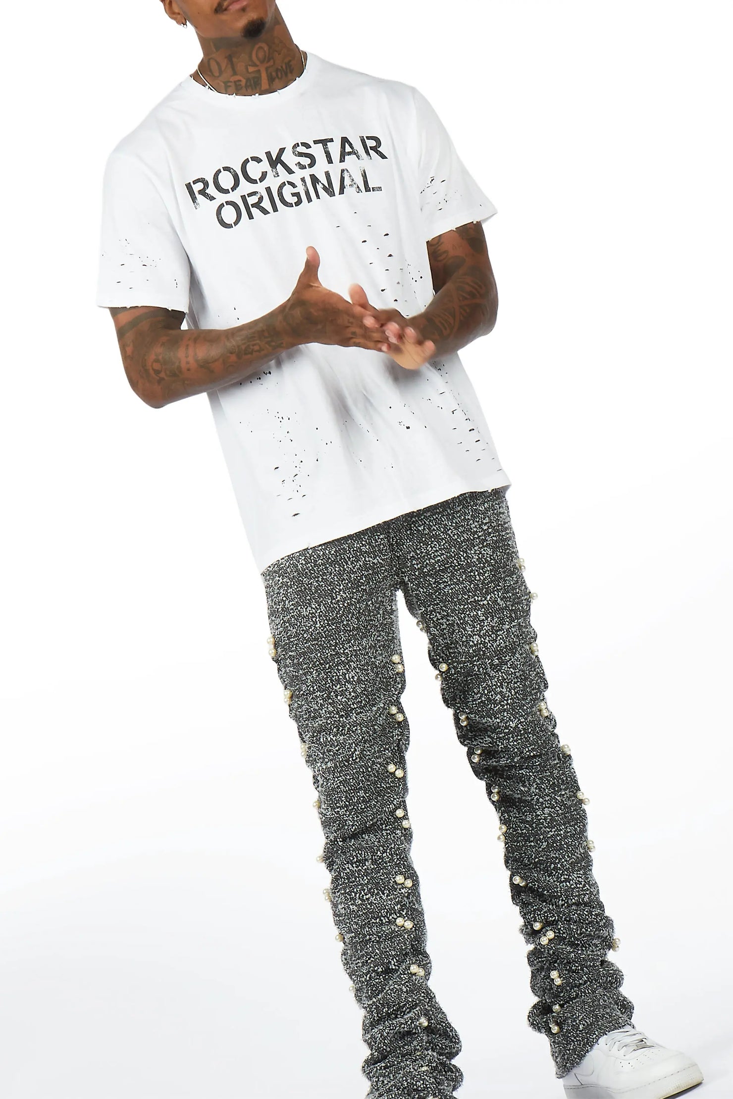 Reign White Oversized Graphic T-Shirt