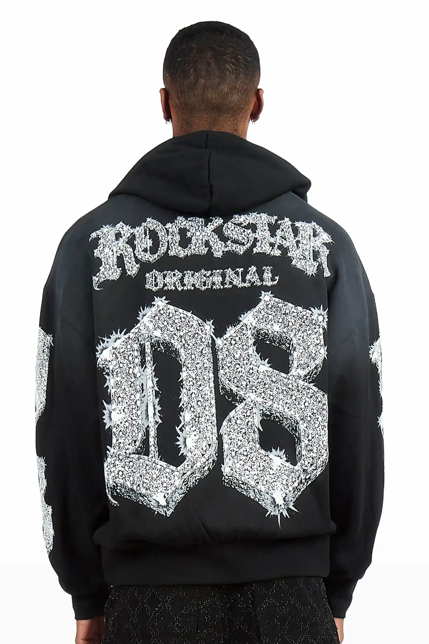 Noctis Black Graphic Hoodie