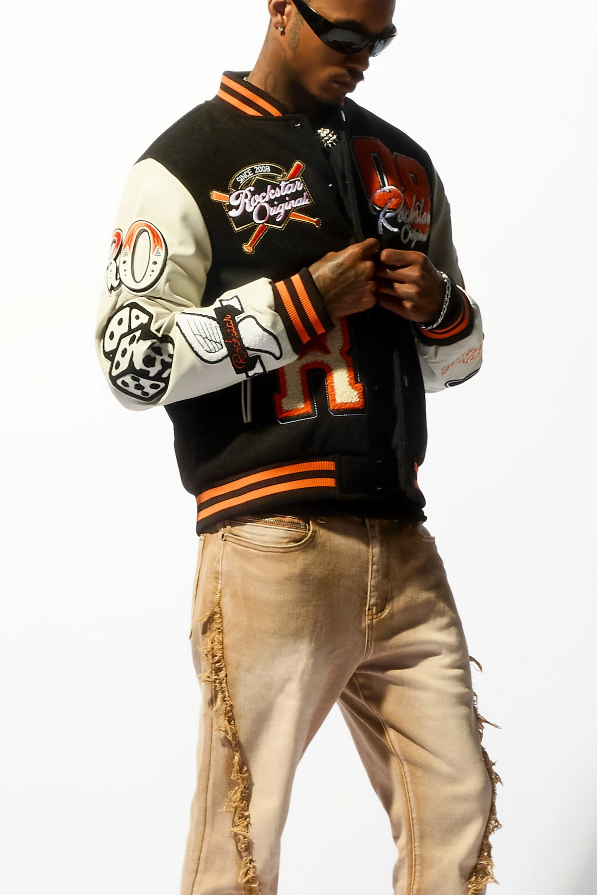 Forbidden Black Varsity Jacket