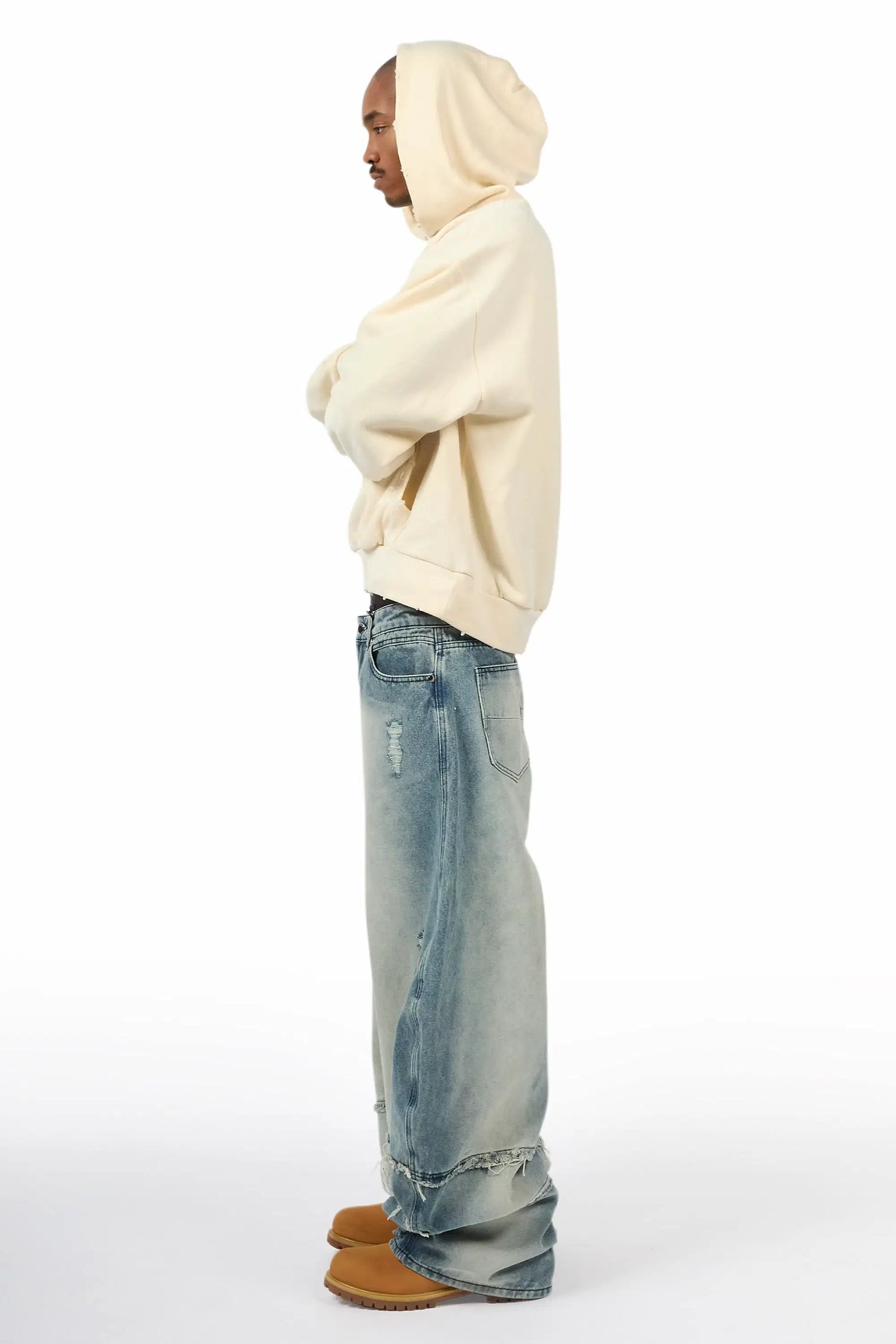 Novacane Blue Barrel Fit Jean