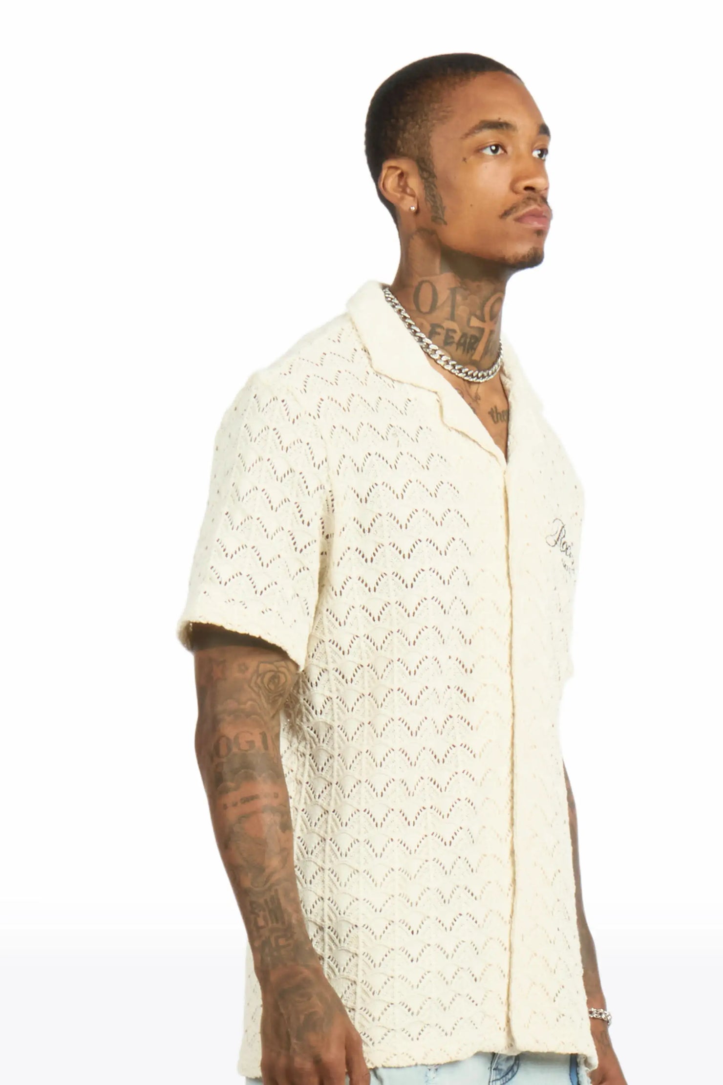 Baket Beige Button Down Shirt