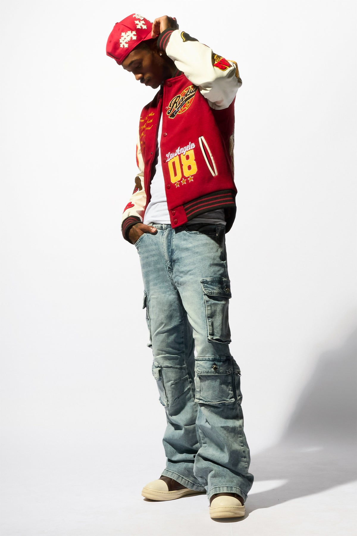 Cortie Blue Baggy Fit Jean