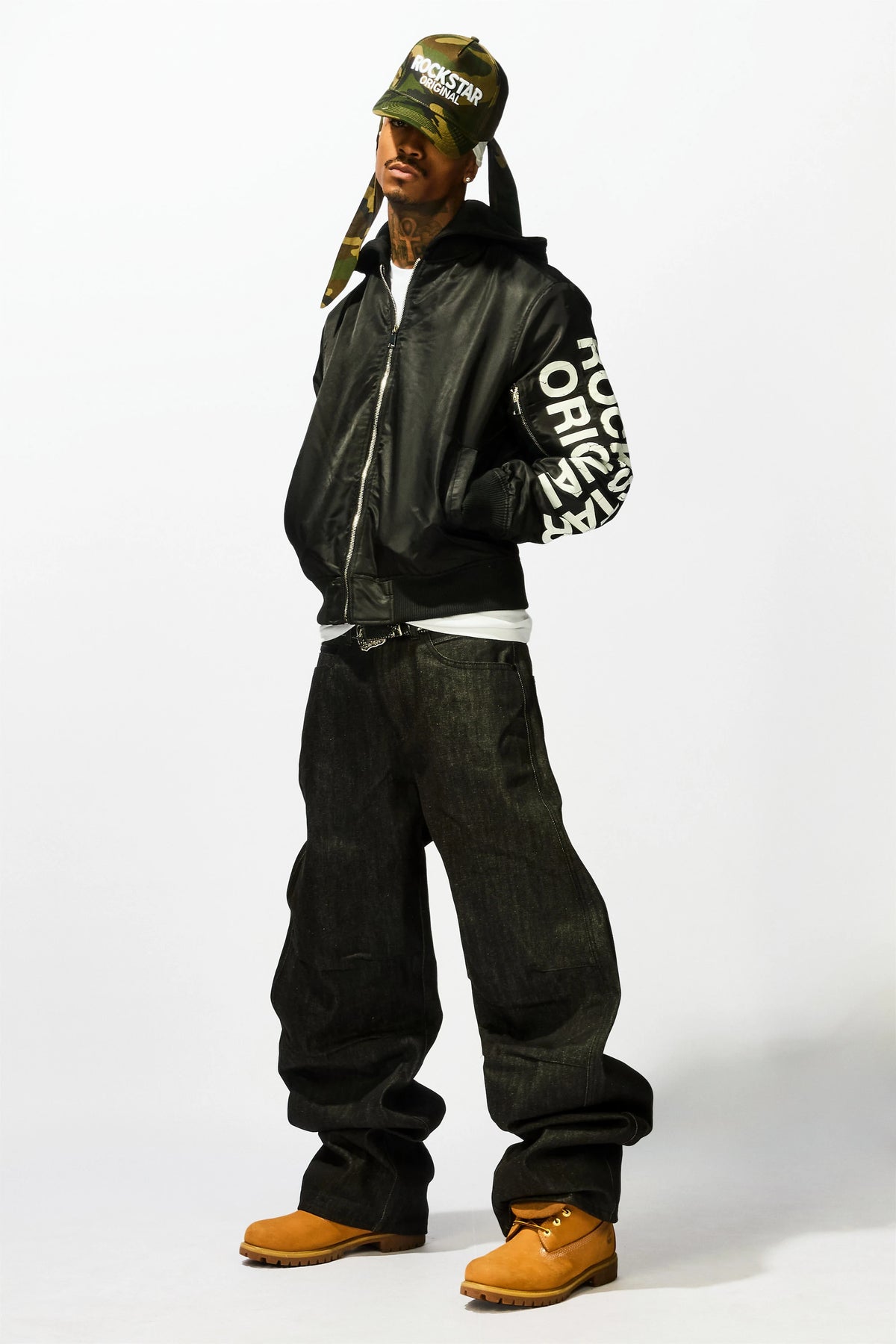 Aldrin Black Bomber Jacket