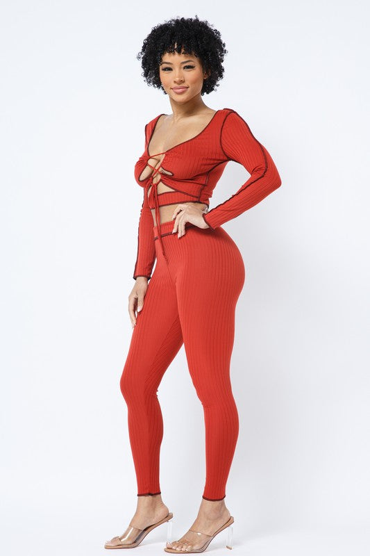 Giavannah Rust Matching Set