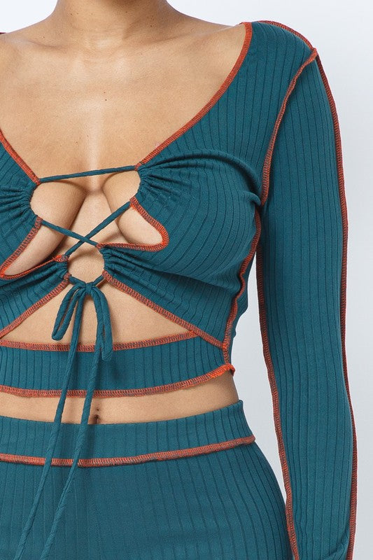 Giavannah Hunter Green Matching Set