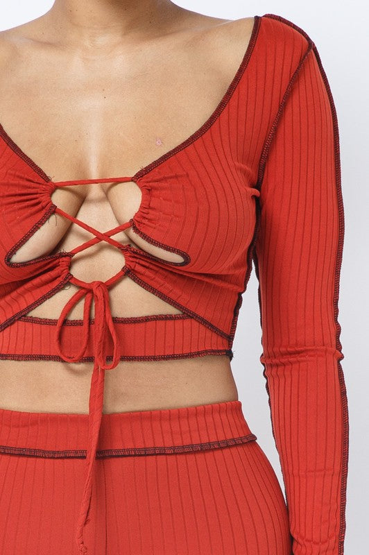 Giavannah Rust Matching Set