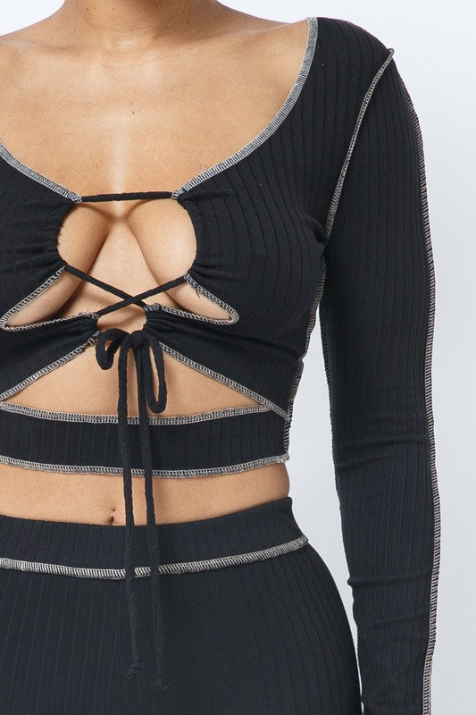 Giavanna Black Matching Set