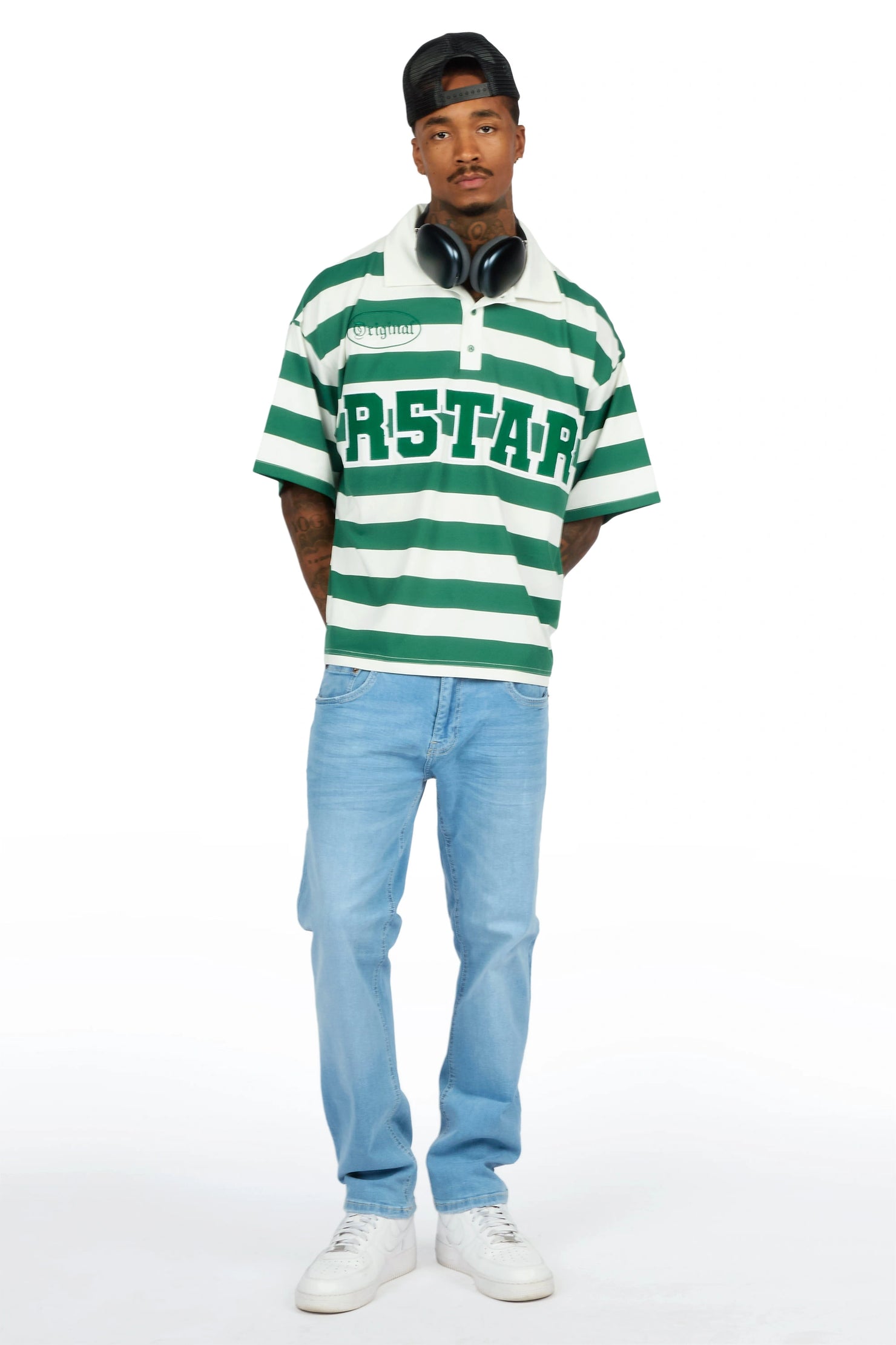 Fintan Green Polo Shirt