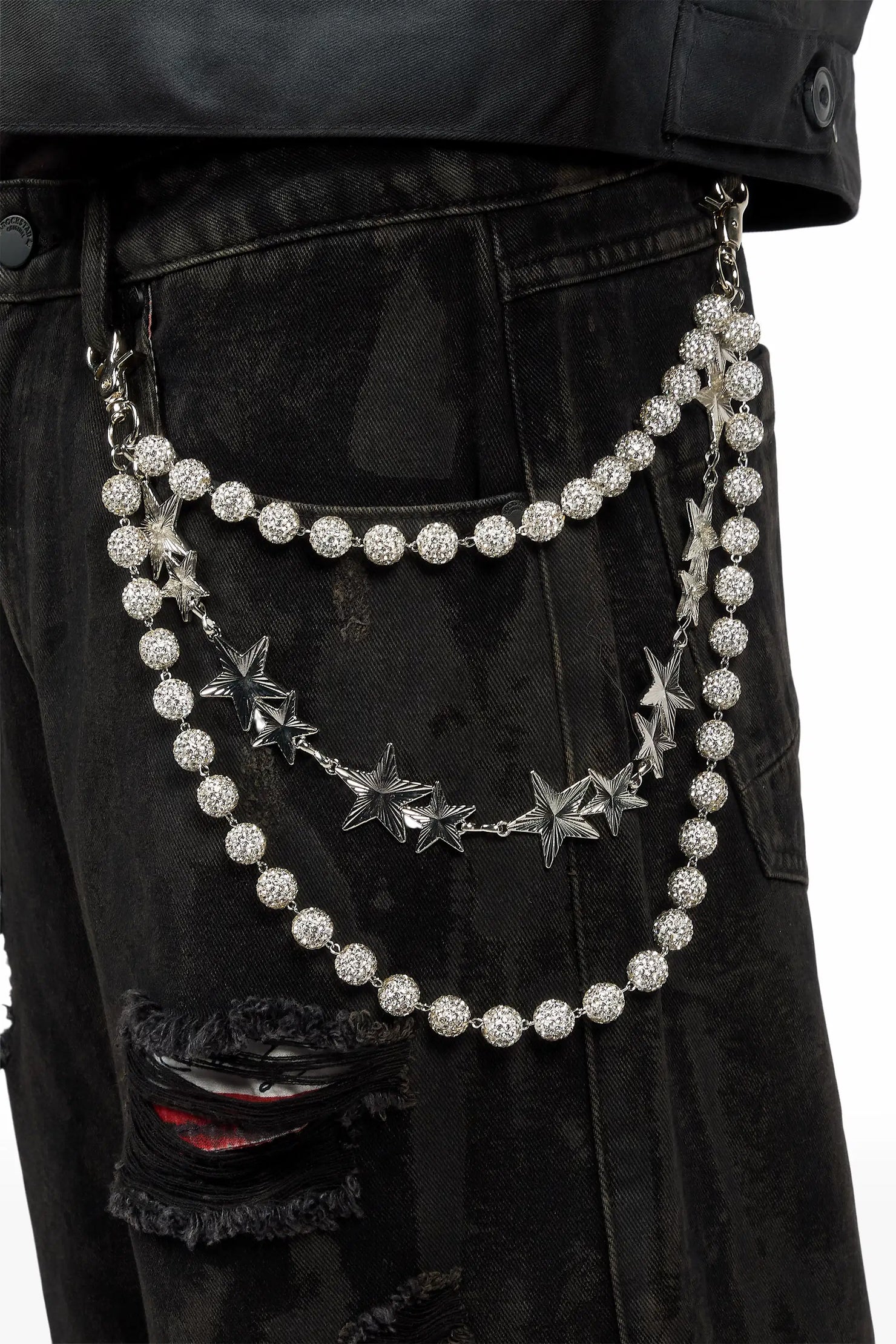 Aydena Silver Wallet Chain
