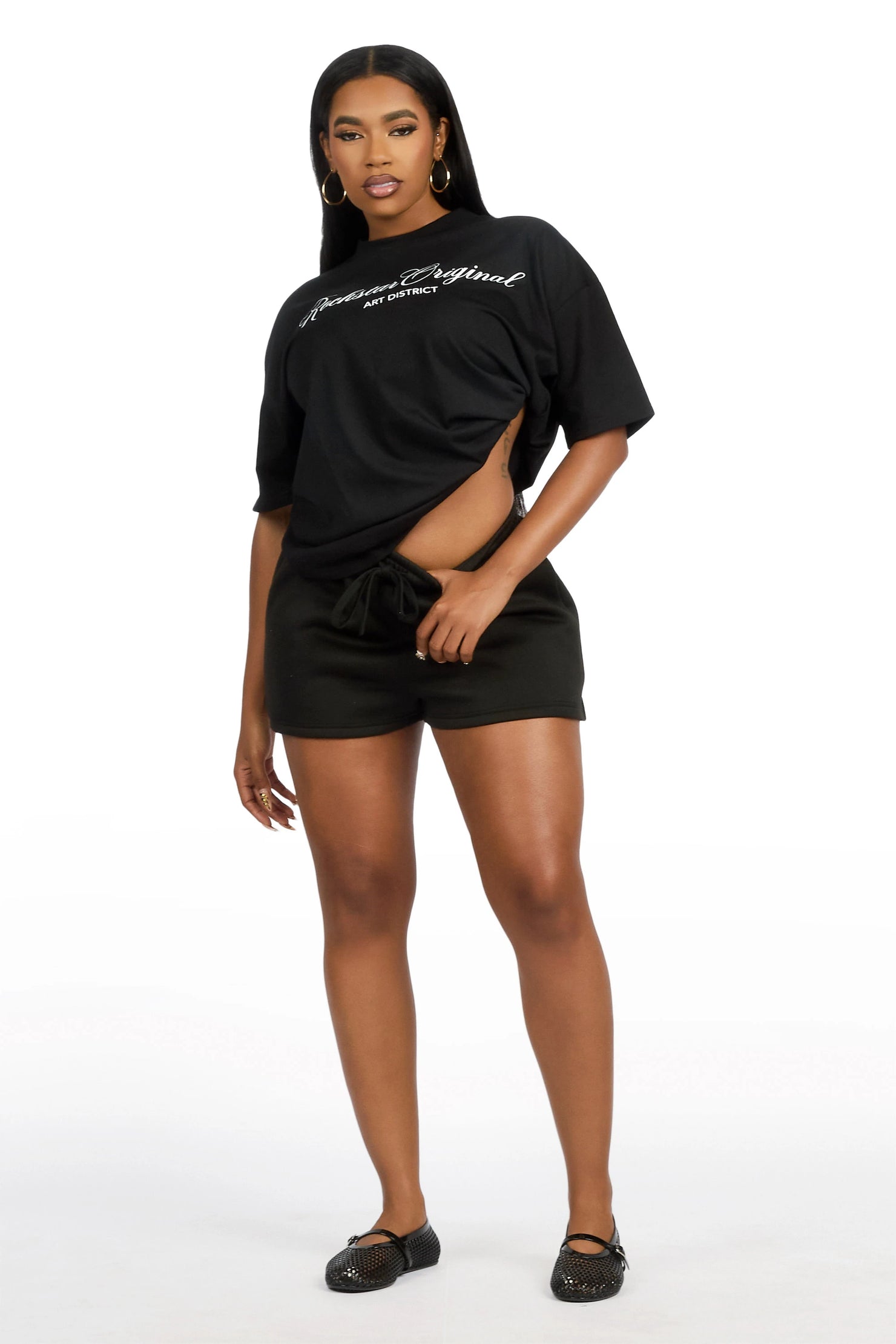 Jakaria Black Tee Shirt