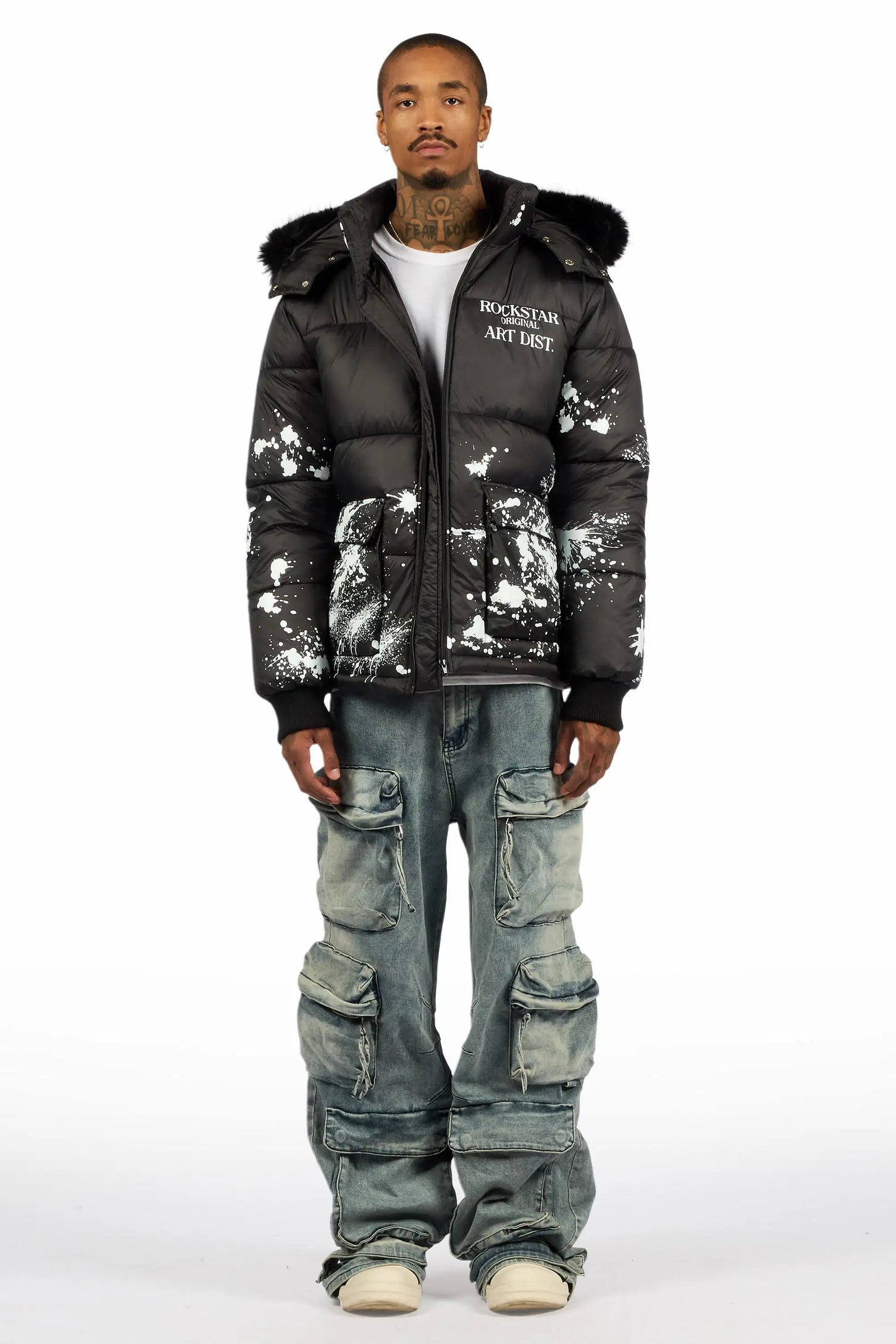 Lenz Blue Baggy Fit Jean