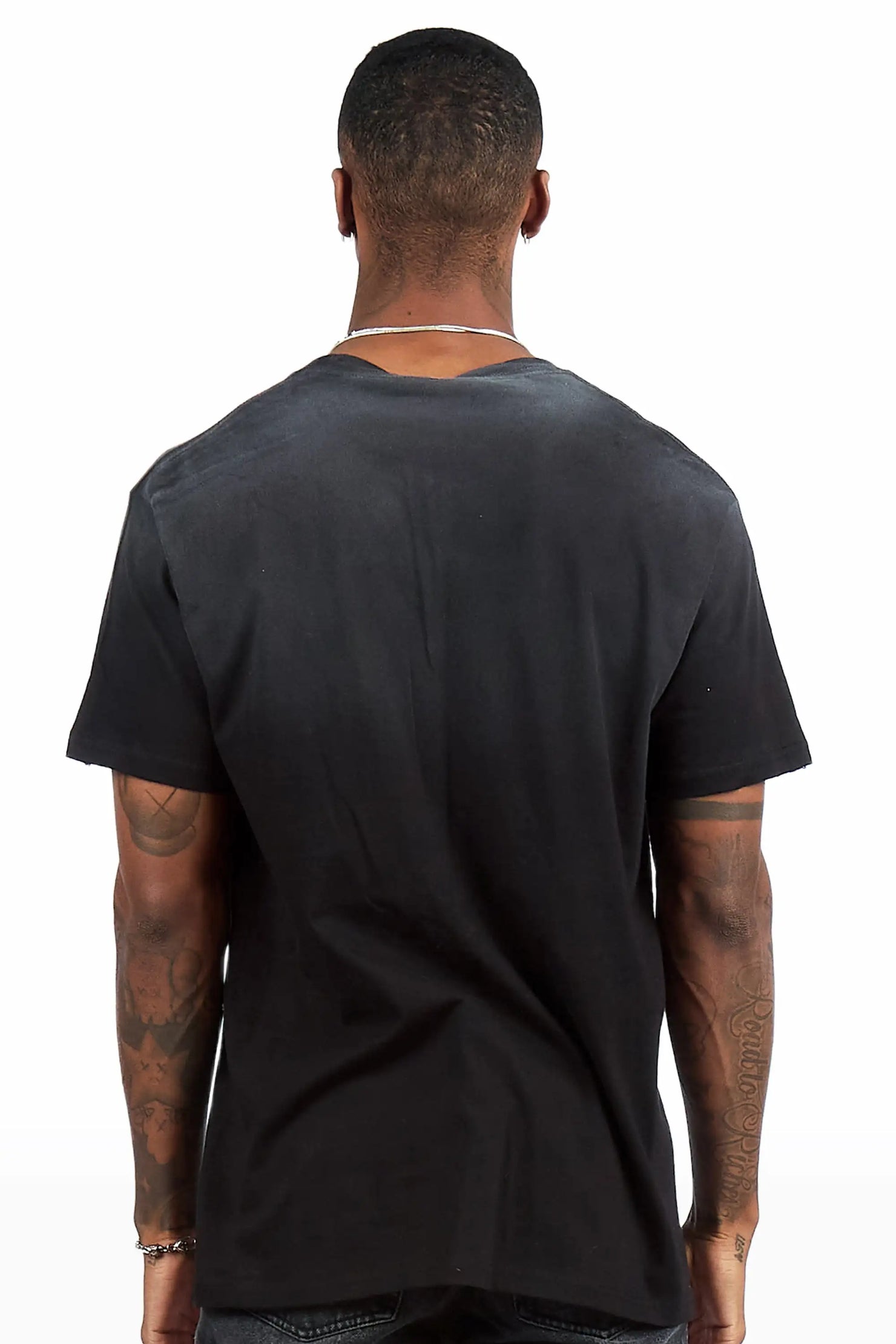 Bodie Black Oversized Graphic T-Shirt