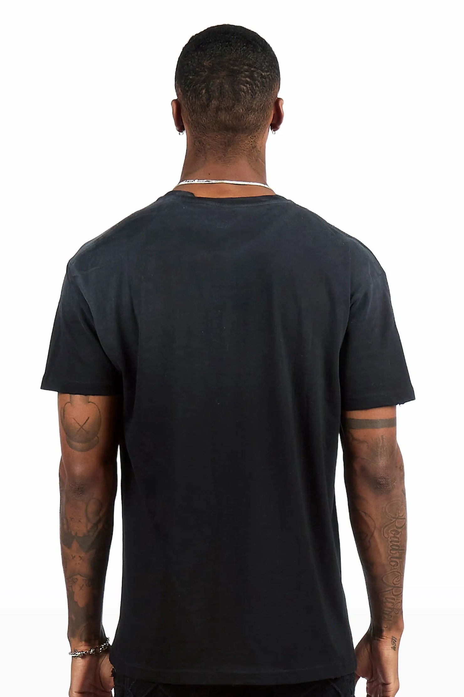 Talmon Black Graphic T-Shirt