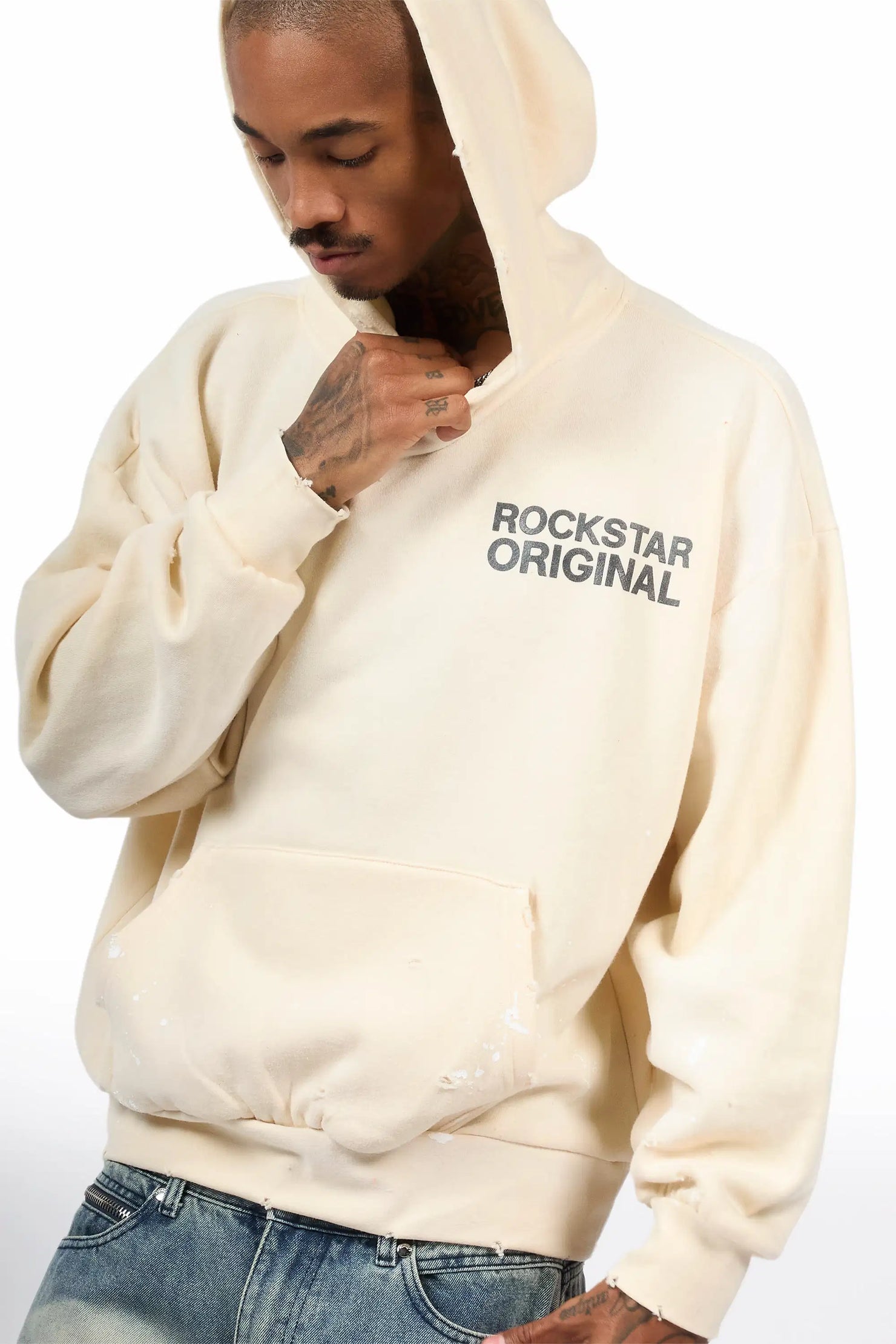 Reign Sand Graphic Hoodie