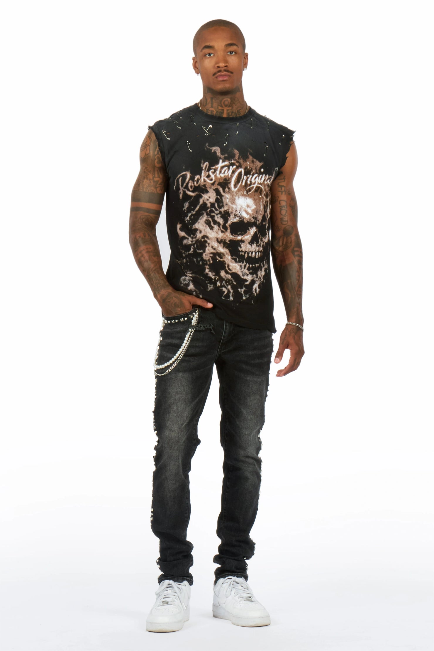 Tyce Black Pearl Slim Fit Jean