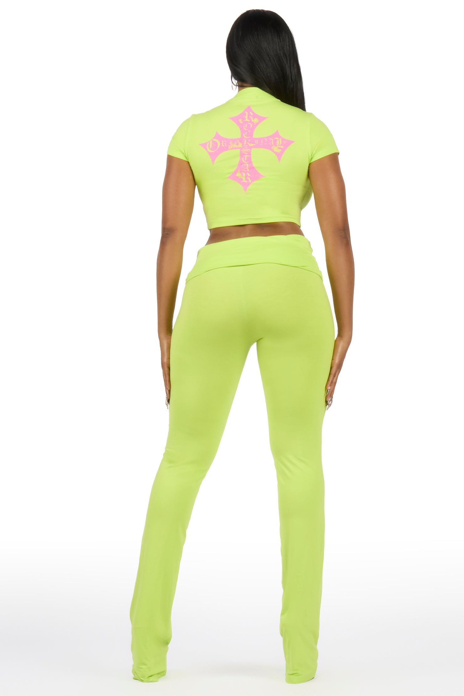 Alijah Green T-Shirt Lounge Track Set