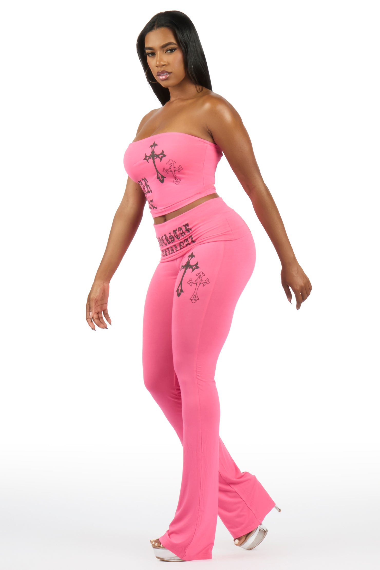 Playya Pink Tube Lounge Track Set