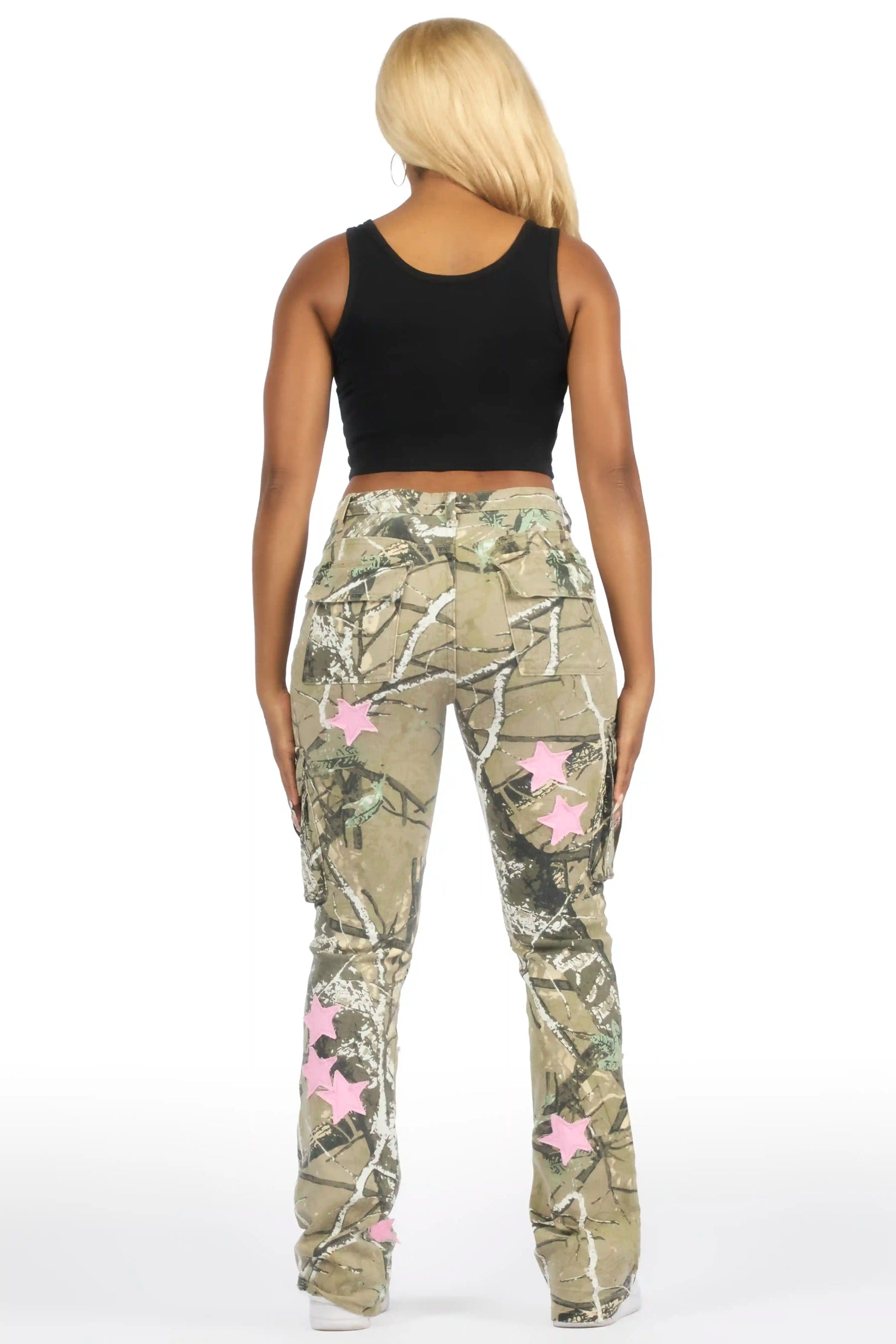 Kamron Tree Camo Stacked Jean