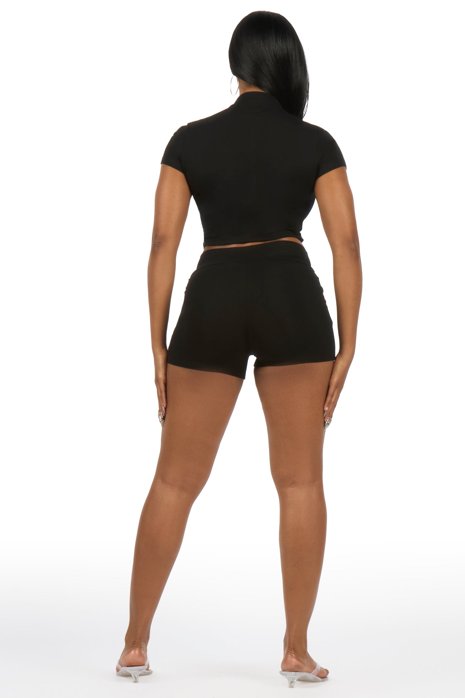 Takeshia Black Short Set