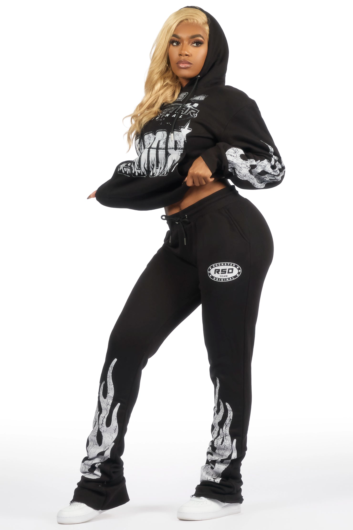 Esha 2.0 Black Super Stacked Flare Trackset