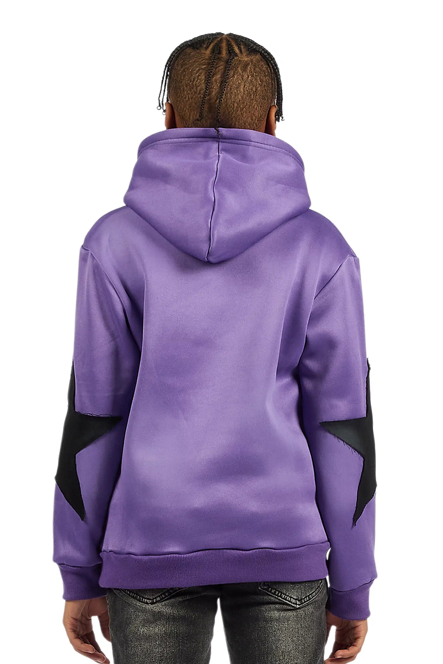 Boys States 2.0 Purple Graphic Hoodie
