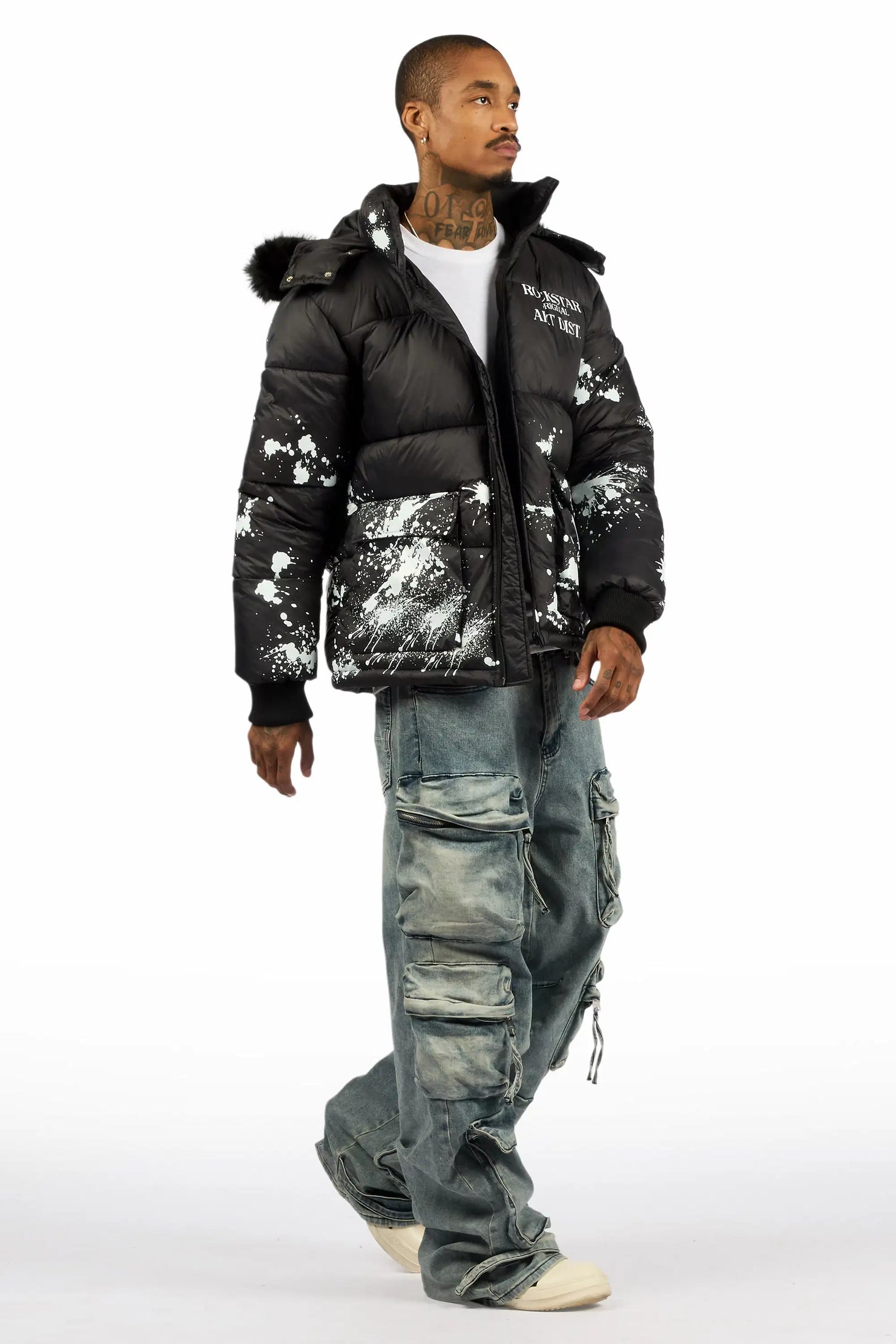 Lenz Blue Baggy Fit Jean