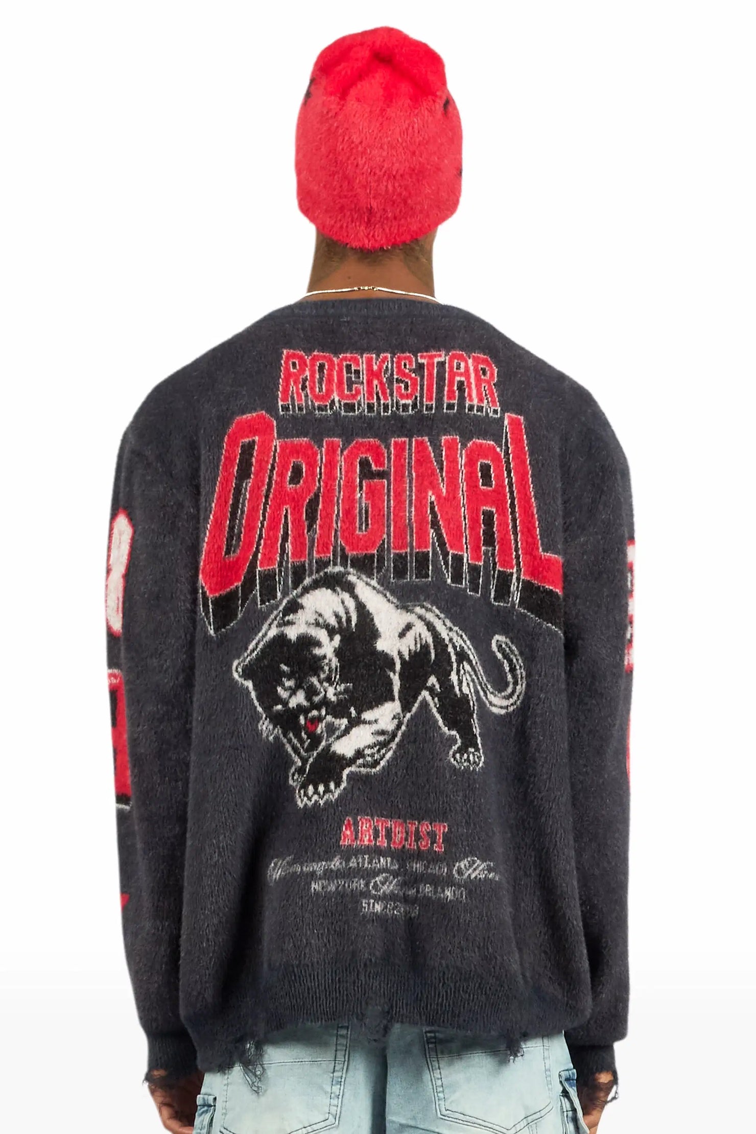 Delling Grey Knit Sweater