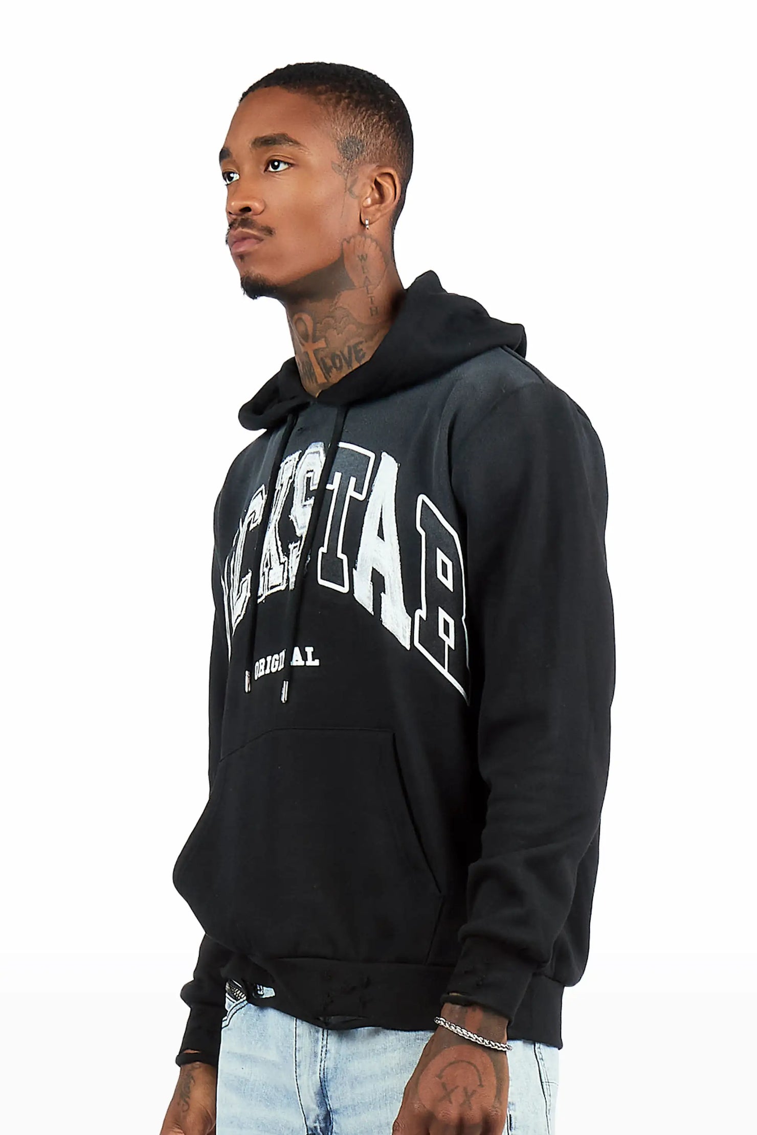 Bodie Black Graphic Hoodie