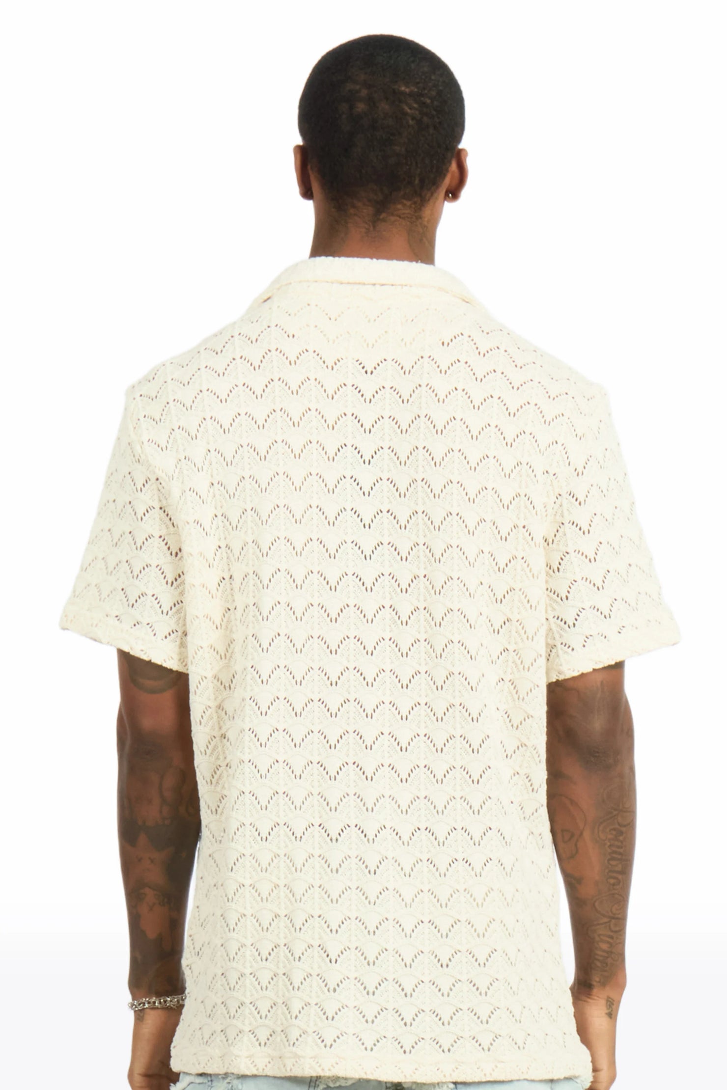 Baket Beige Button Down Shirt