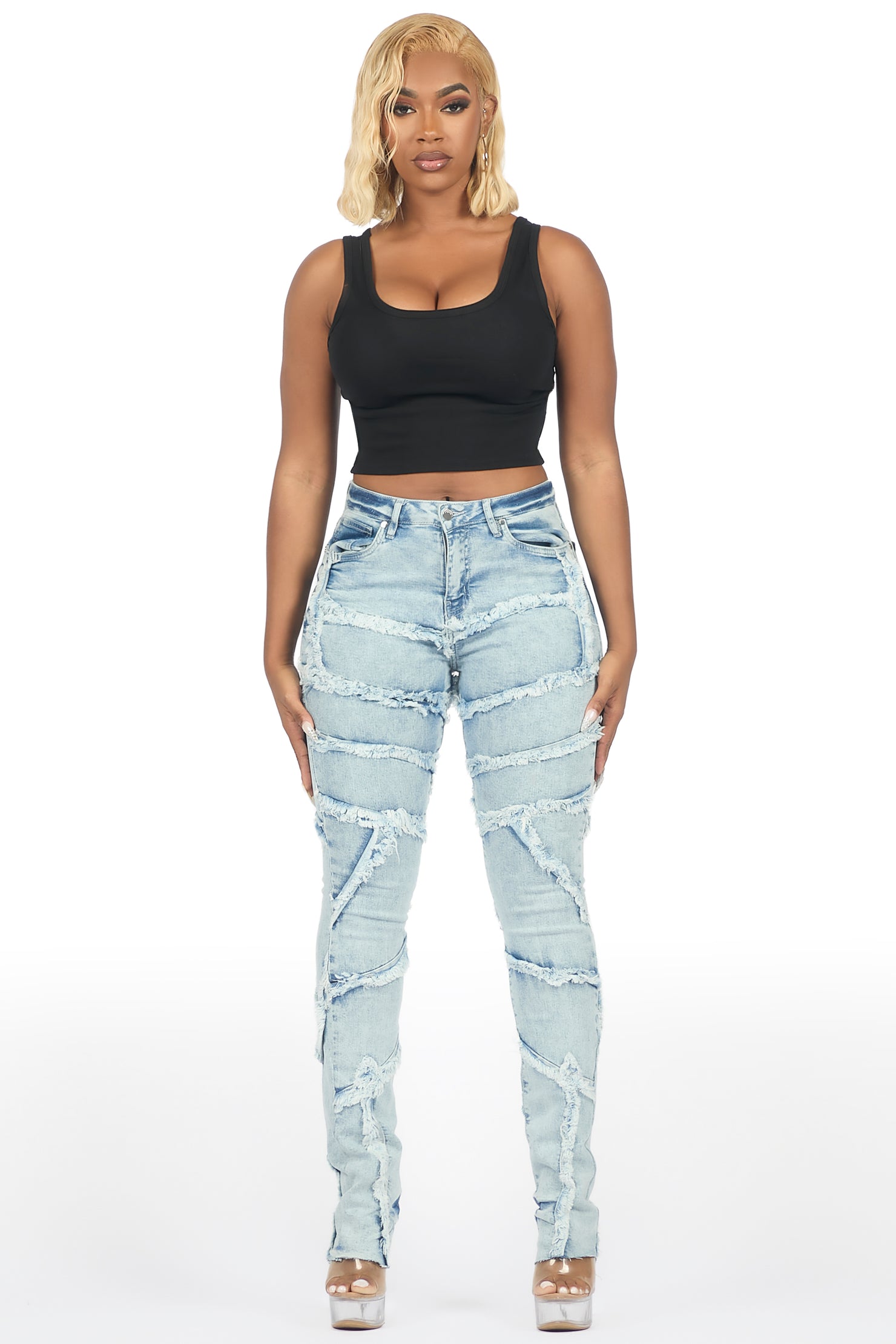 Resheta Light Wash Skinny Jean