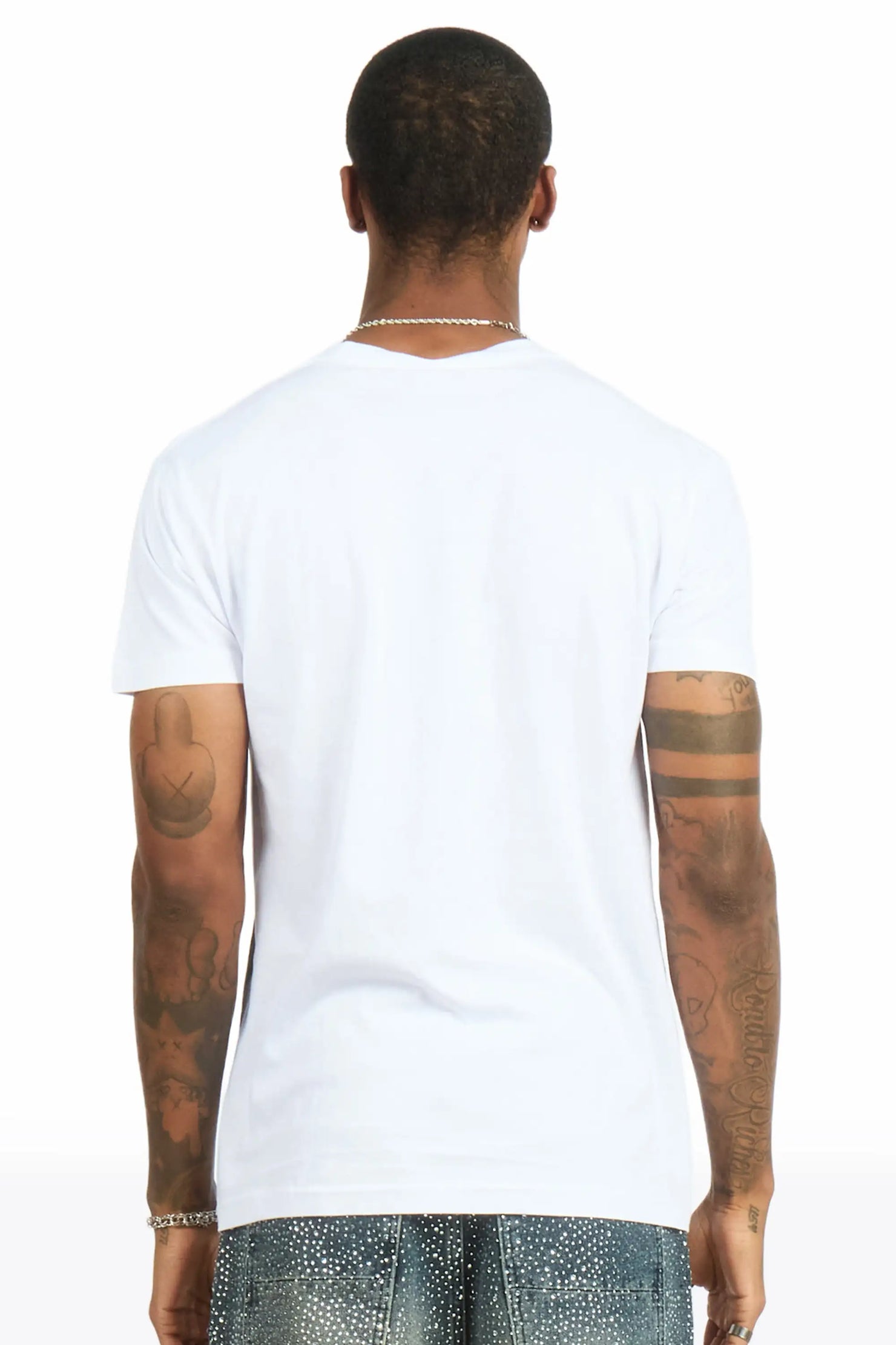 Kingston White Graphic T-Shirt