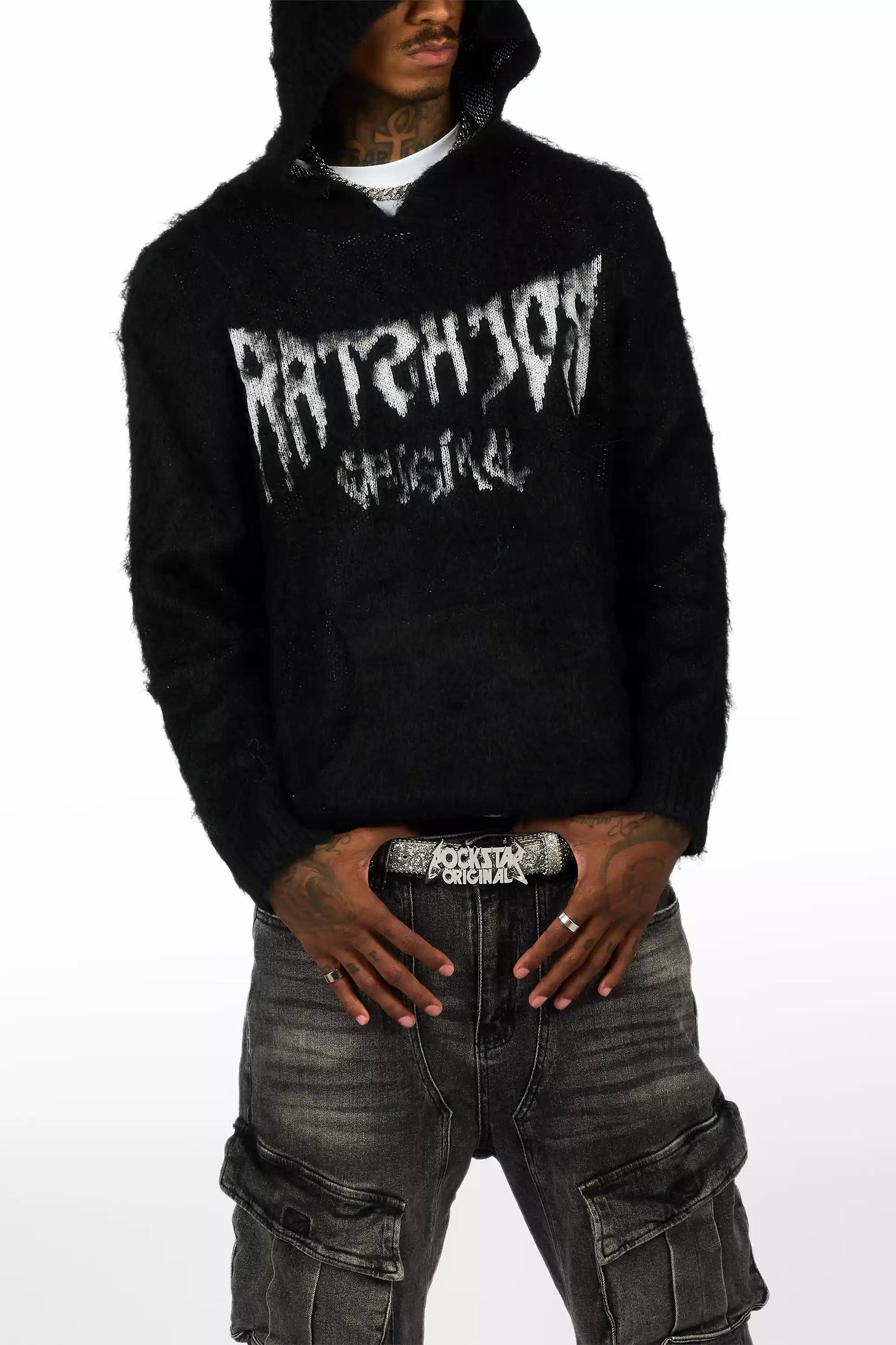 Velo Black Baggy Fit Jean