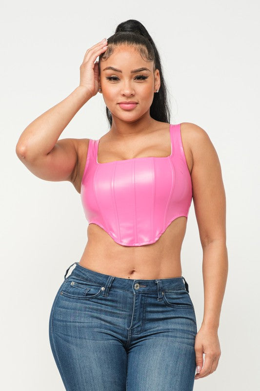 Janna Pink Tank Top