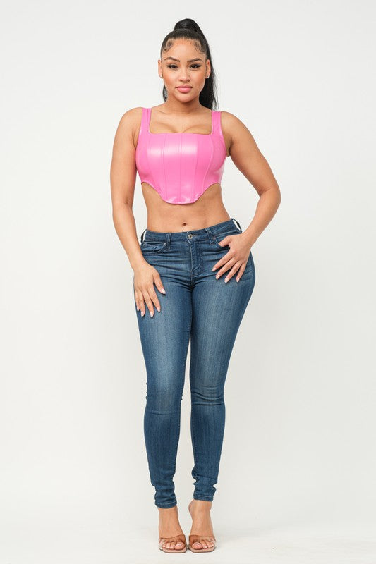 Janna Pink Tank Top
