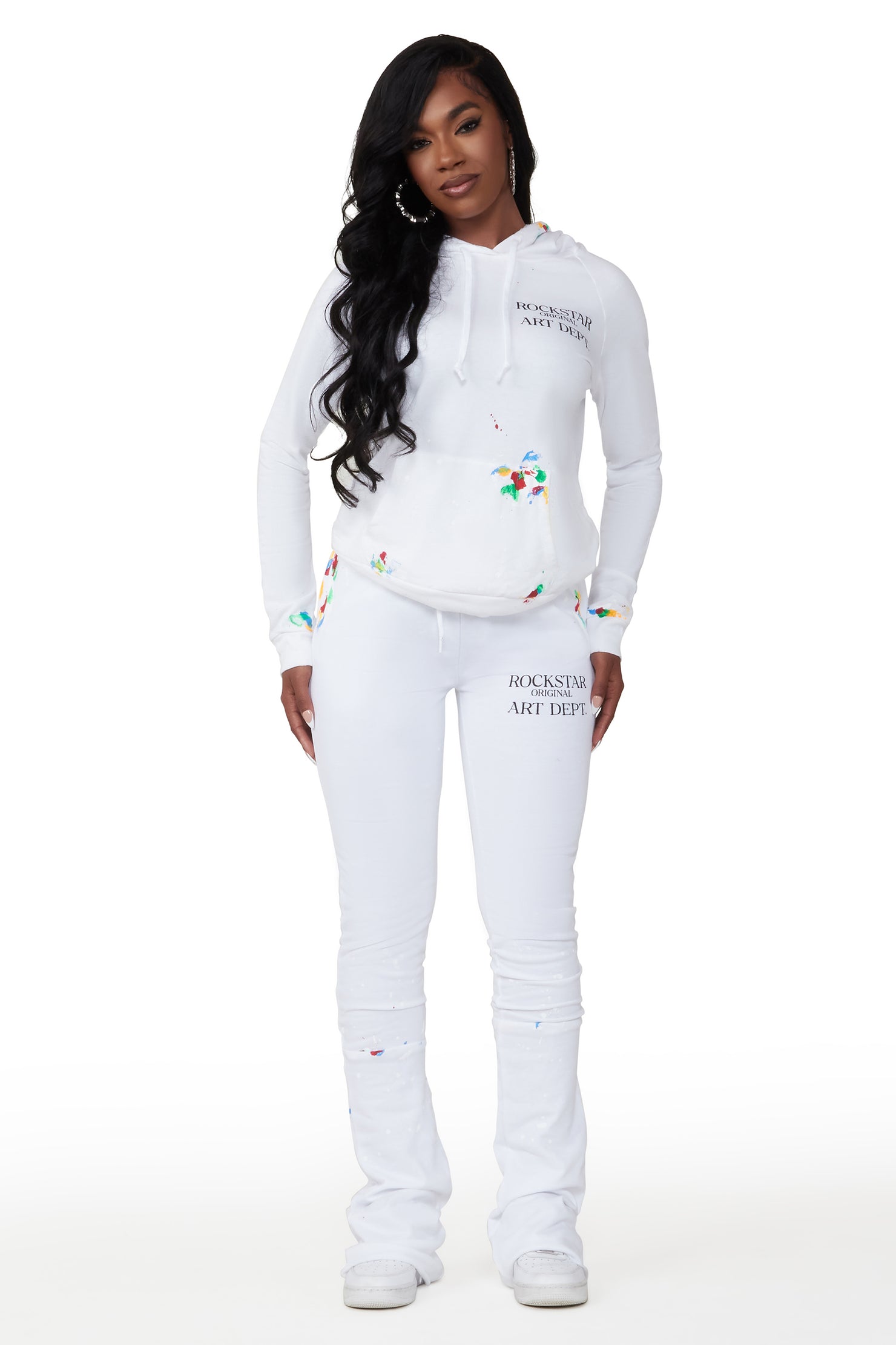 Nevaeh White Super Stacked Trackset