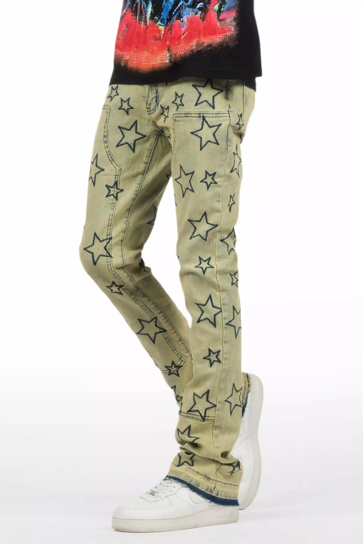 Starship Vintage Stacked Flare Jean