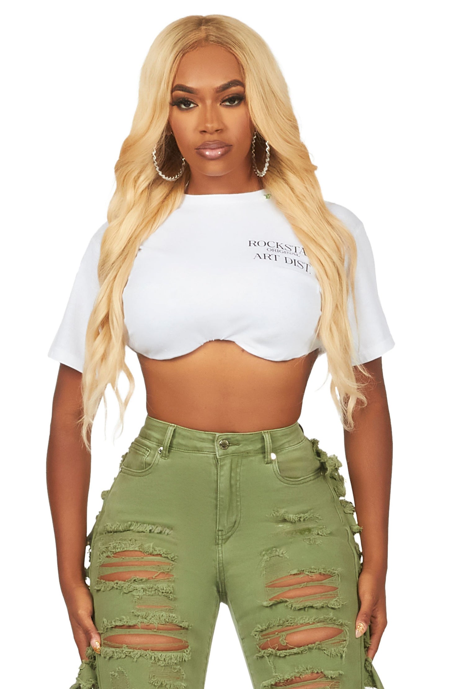 Can't Be Tamed White Oversized Tee