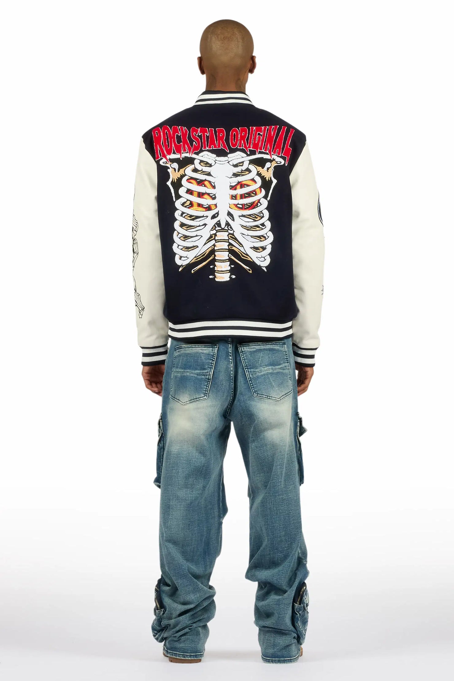 Velo Blue Baggy Fit Jean