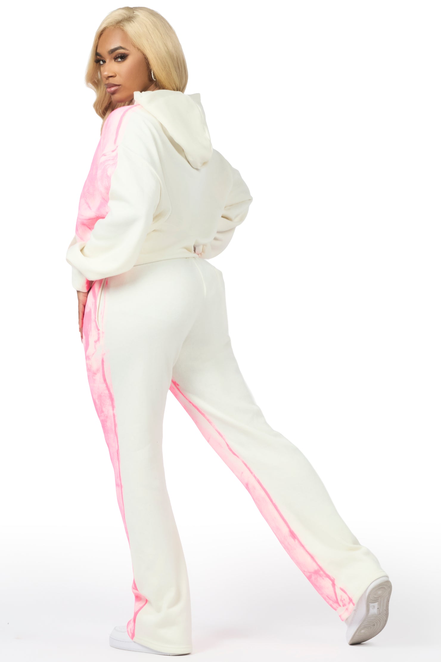Keiana 3.0 Beige Relaxed Fit Track Set