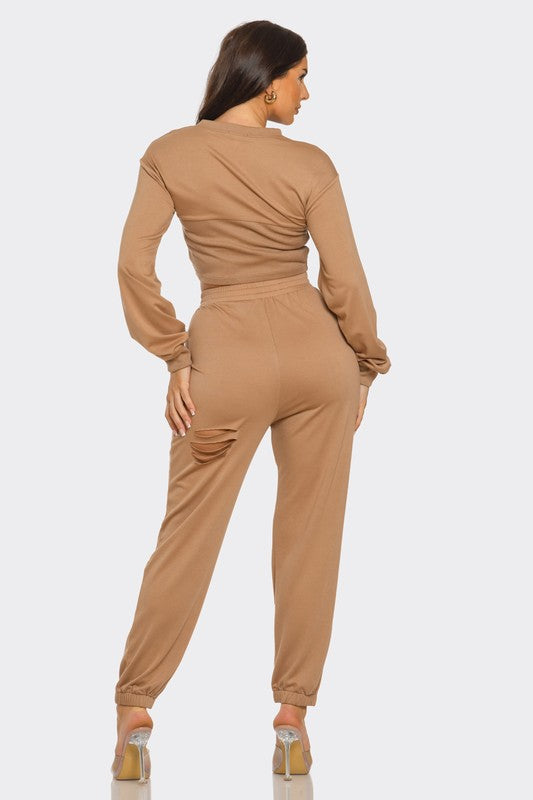 Rosetta Mocha Lounge Track Set