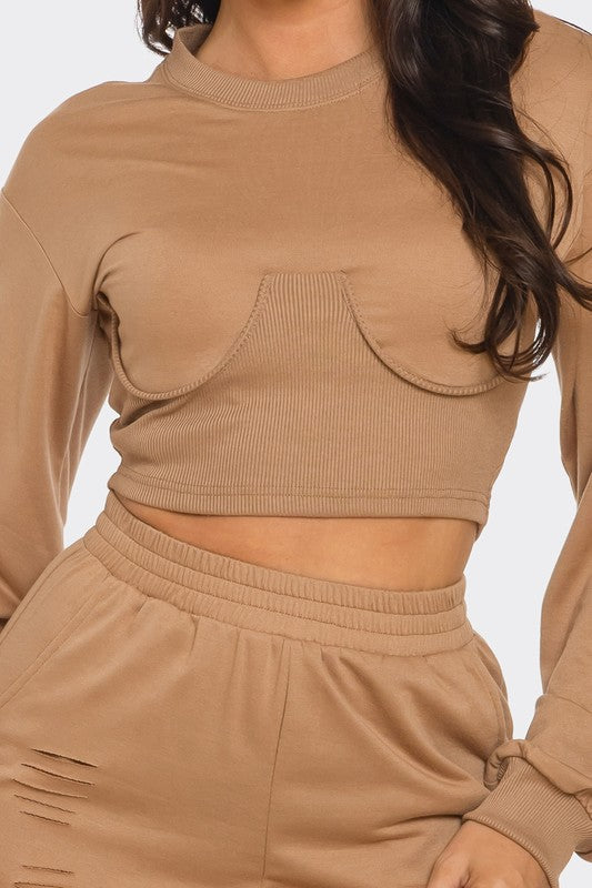 Rosetta Mocha Lounge Track Set