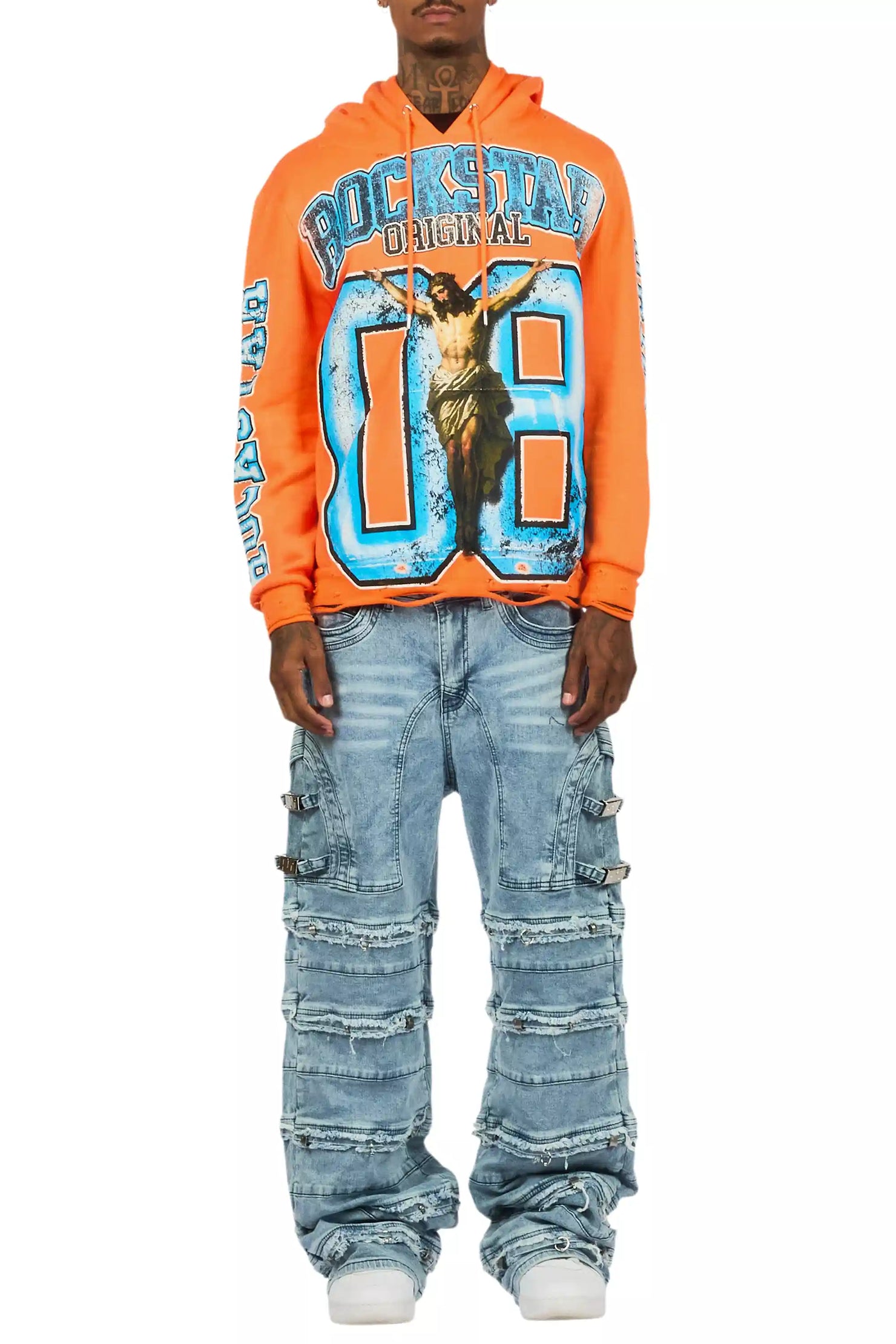 Fotis Blue Baggy Jean