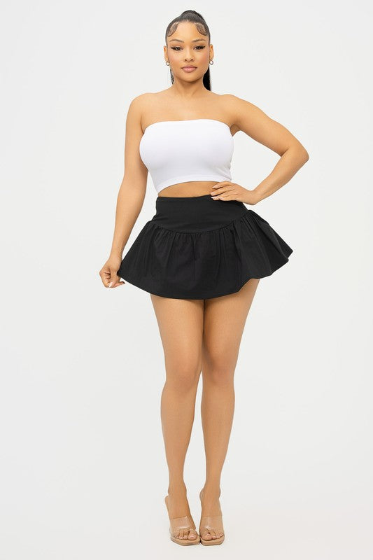 Priscilla Black Bubble Skirt