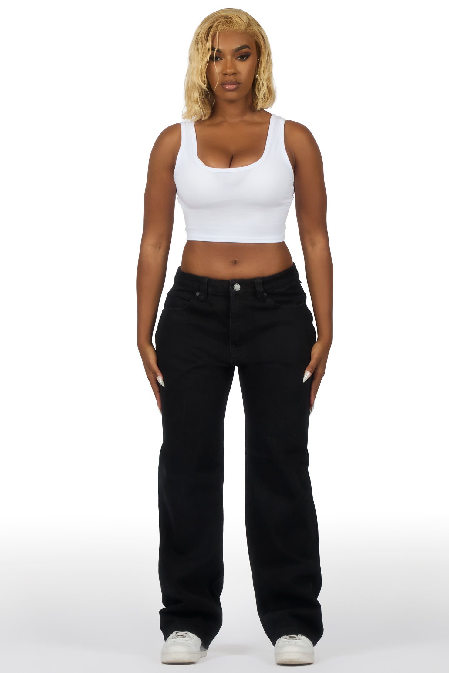 Shenette Black Baggy Jean