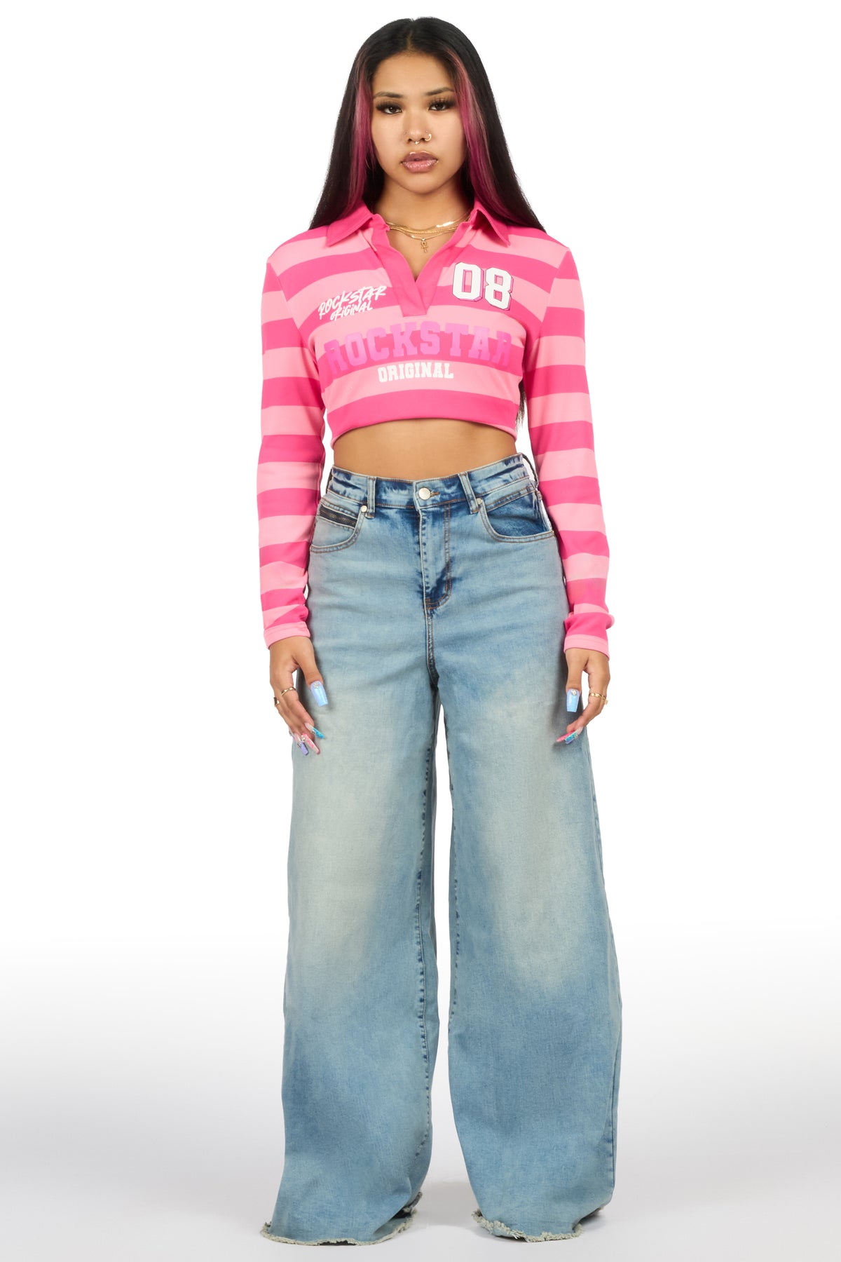 Kolin Pink Fitted Polo