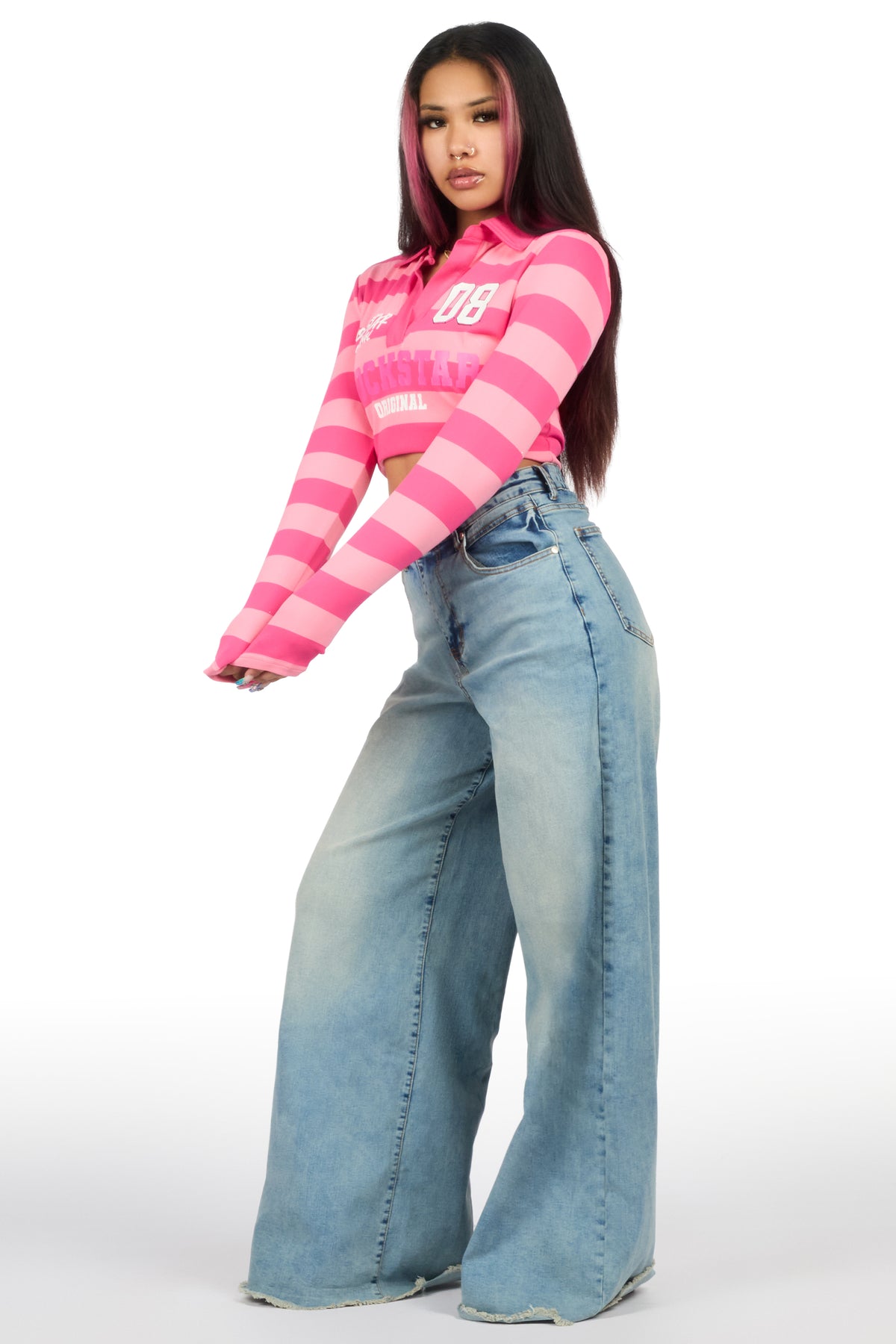 Kolin Pink Fitted Polo